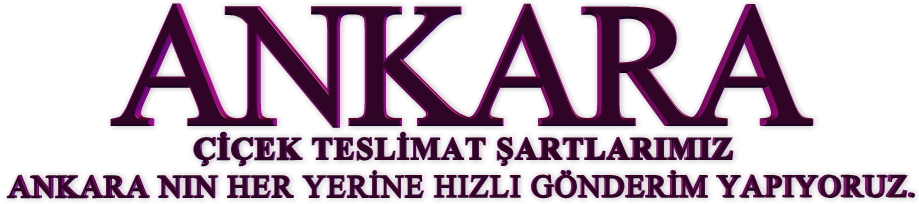 Ankara �i�ek teslimat �artlar�m�z