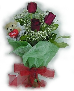 3 adet g�lden �i�ek buketi Sizlere �zel farkl� bir tanzim modeli