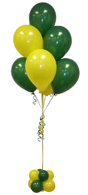 17 adet u�an balon demeti