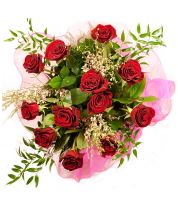 12 adet k�rm�z� g�l buketi Ankara 14 �ubat sevgililer g�n� �i�ek
